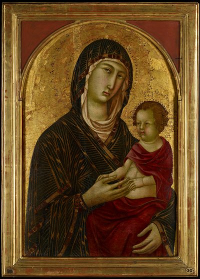 Madone et Enfant, vers 1310 - Segna di Bonaventura